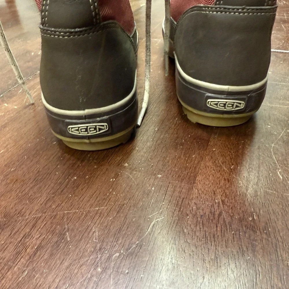 KEEN‎ Elsa Winter Waterproof Boots, Women's 5.5 W, Red Maroon 1017960
